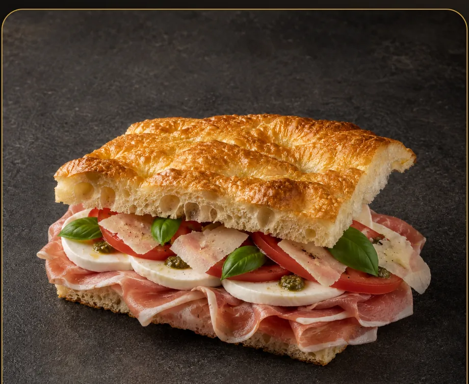 Davide — focaccia CIAO FOCCA